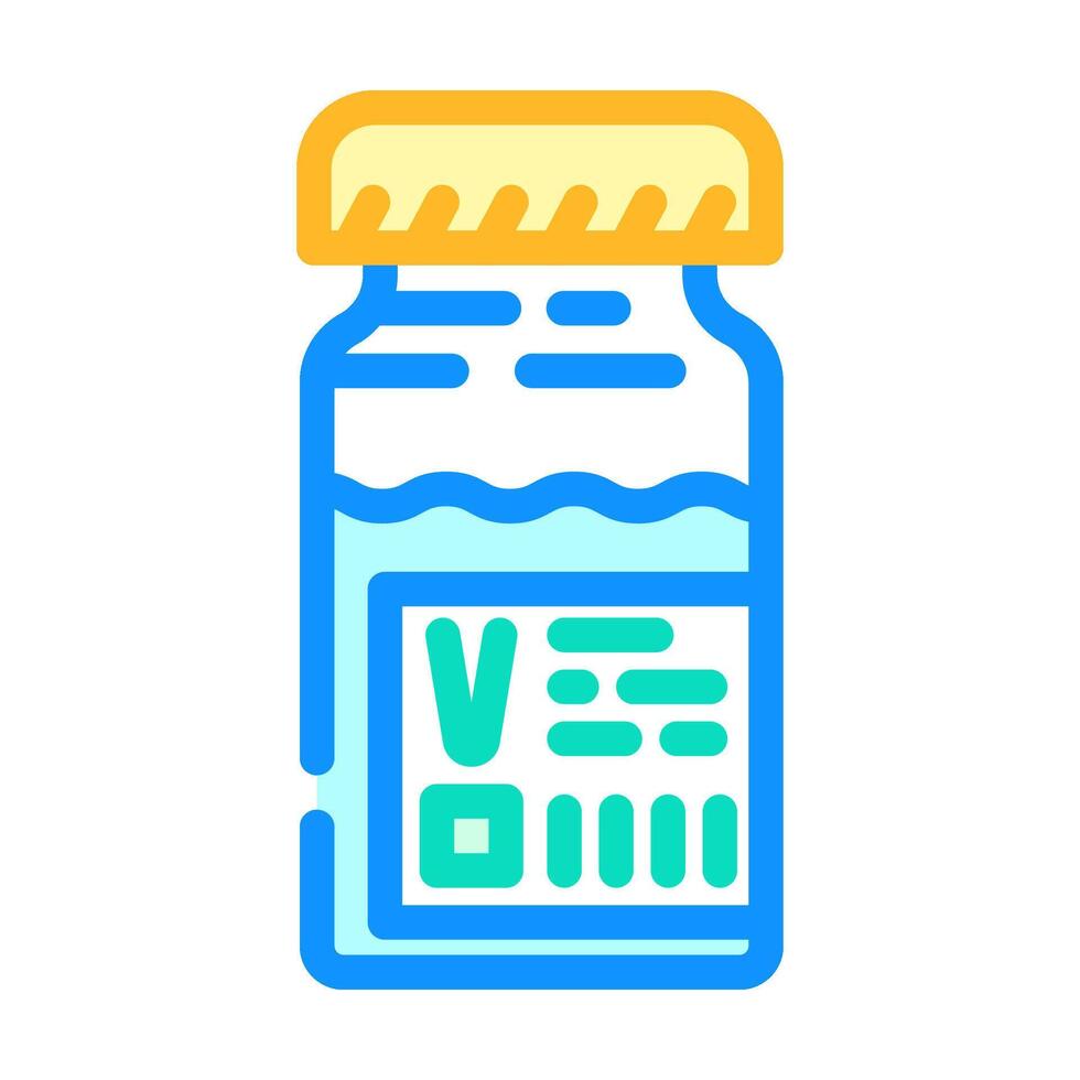 vacinas medicação farmacia cor ícone ilustração vetor
