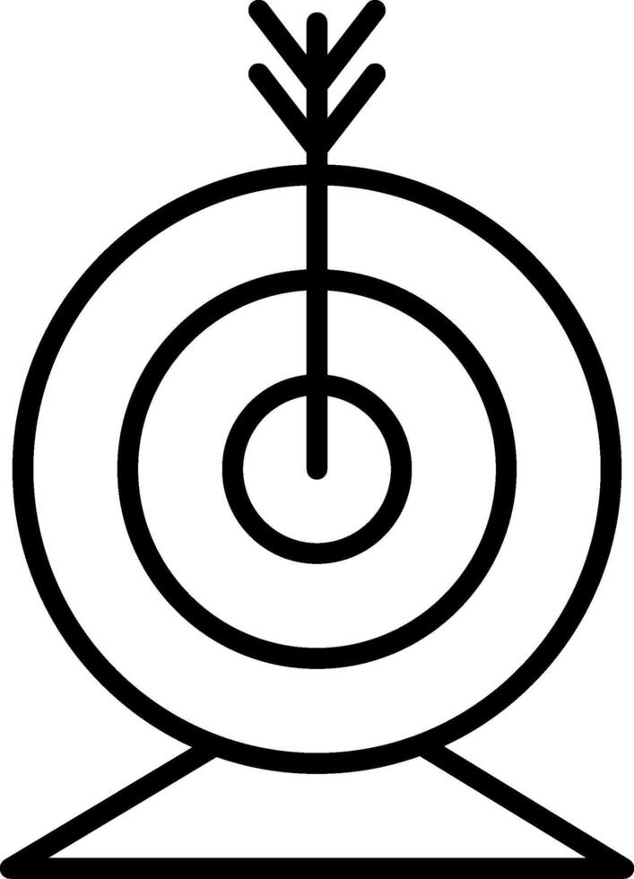 ícone da linha de segmentação vetor
