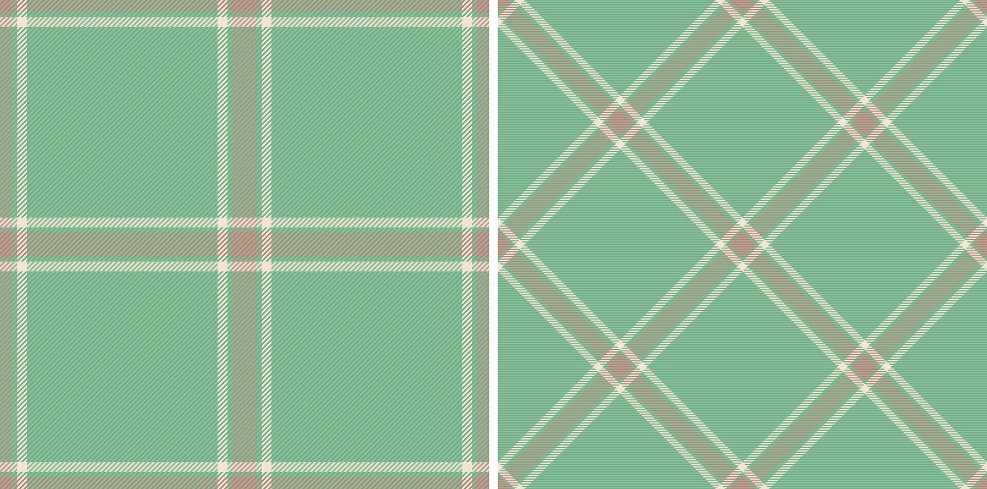 tecido têxtil do padronizar desatado tartan com uma Verifica xadrez fundo textura. conjunto dentro natureza cores para escola uniforme tendências. vetor