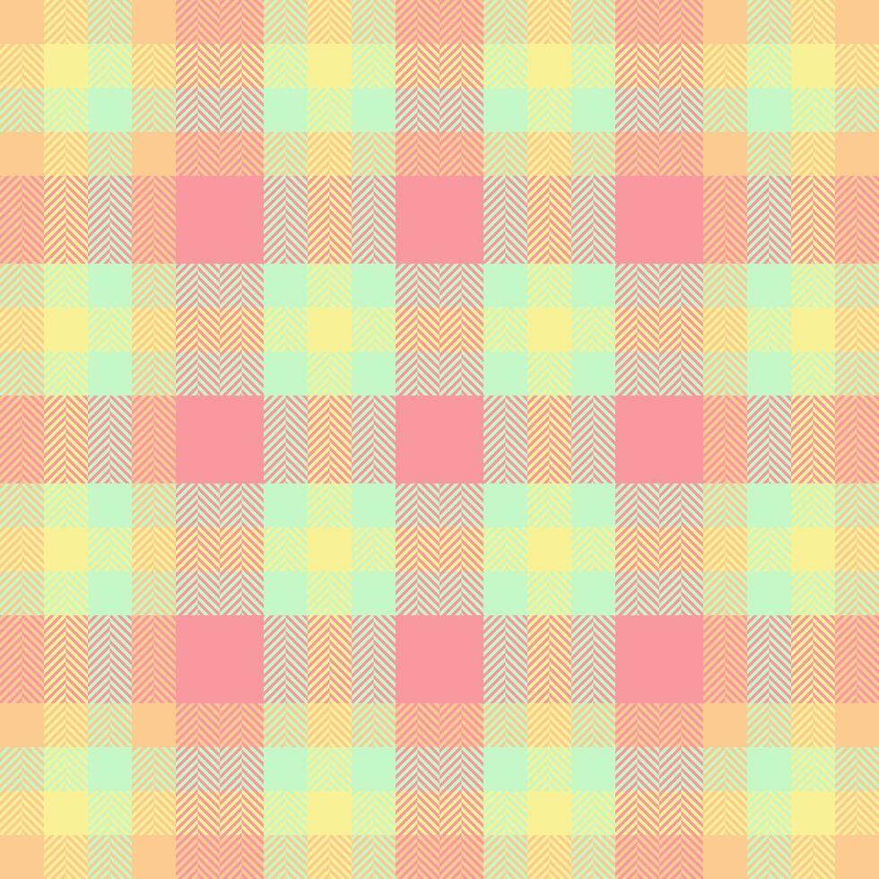 tecido Verifica tartan do padronizar têxtil com uma xadrez textura fundo desatado. vetor