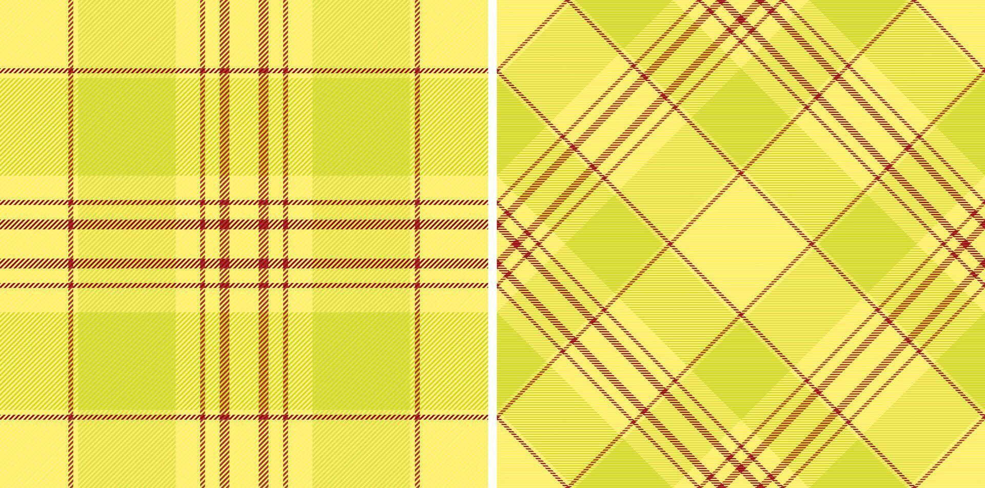 textura Verifica tecido do padronizar desatado com uma fundo xadrez têxtil tartan. conjunto dentro ouro cores. convite cartão Projeto Ideias. vetor