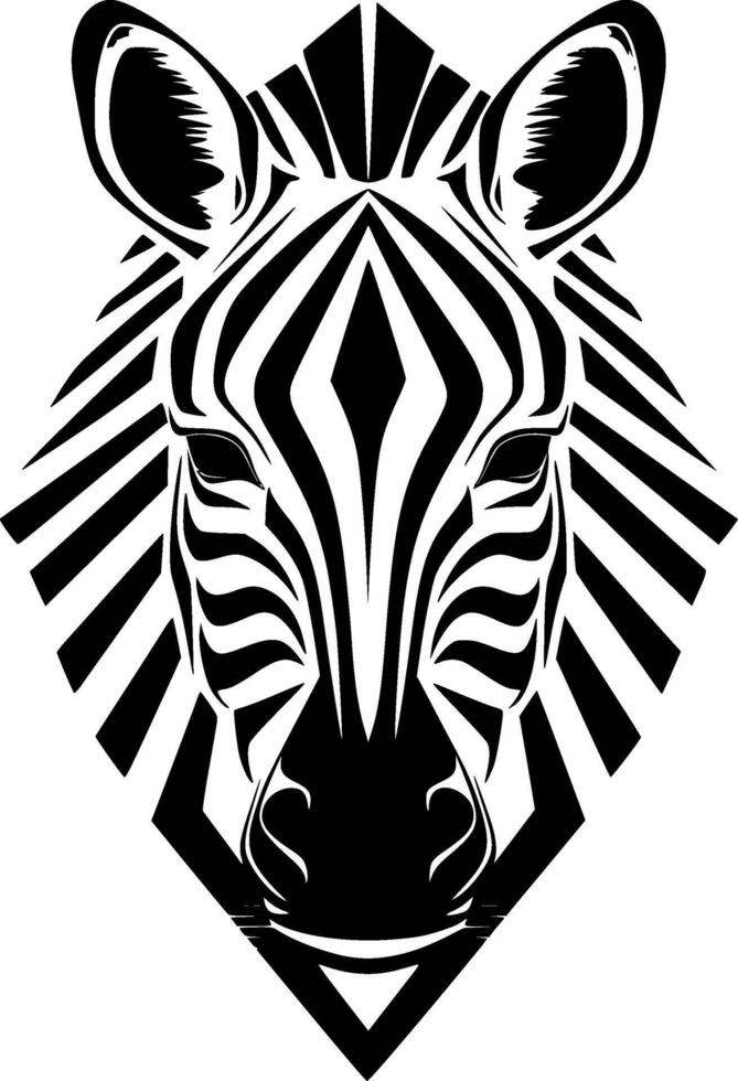 zebra - Alto qualidade logotipo - ilustração ideal para camiseta gráfico vetor