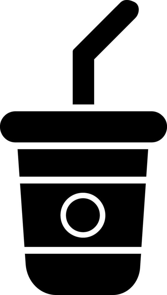 ícone de glifo de refrigerante vetor