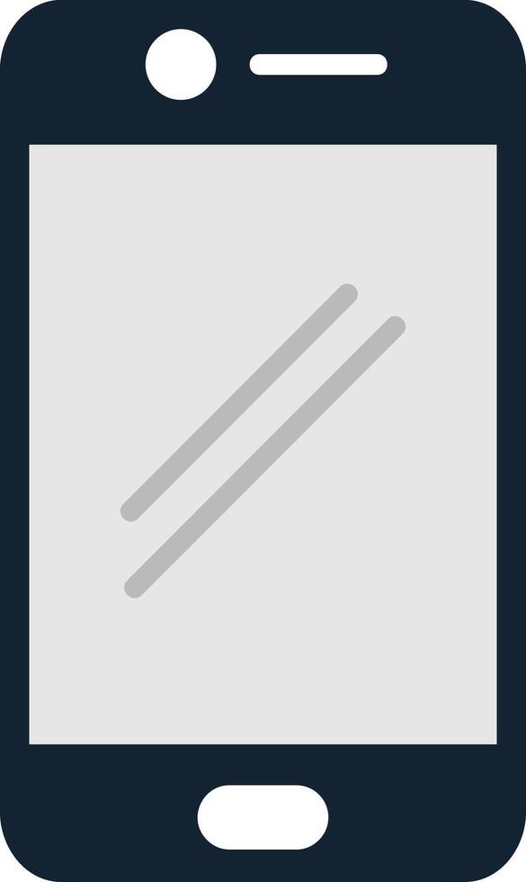 ícone plano de telefone inteligente vetor