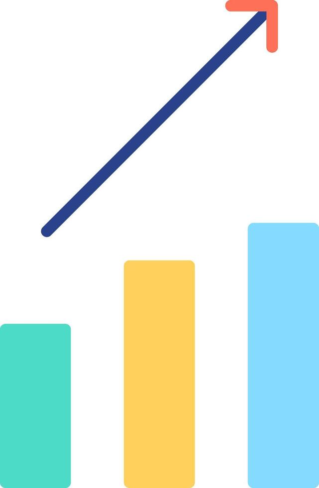 seta gráfico plano ícone vetor