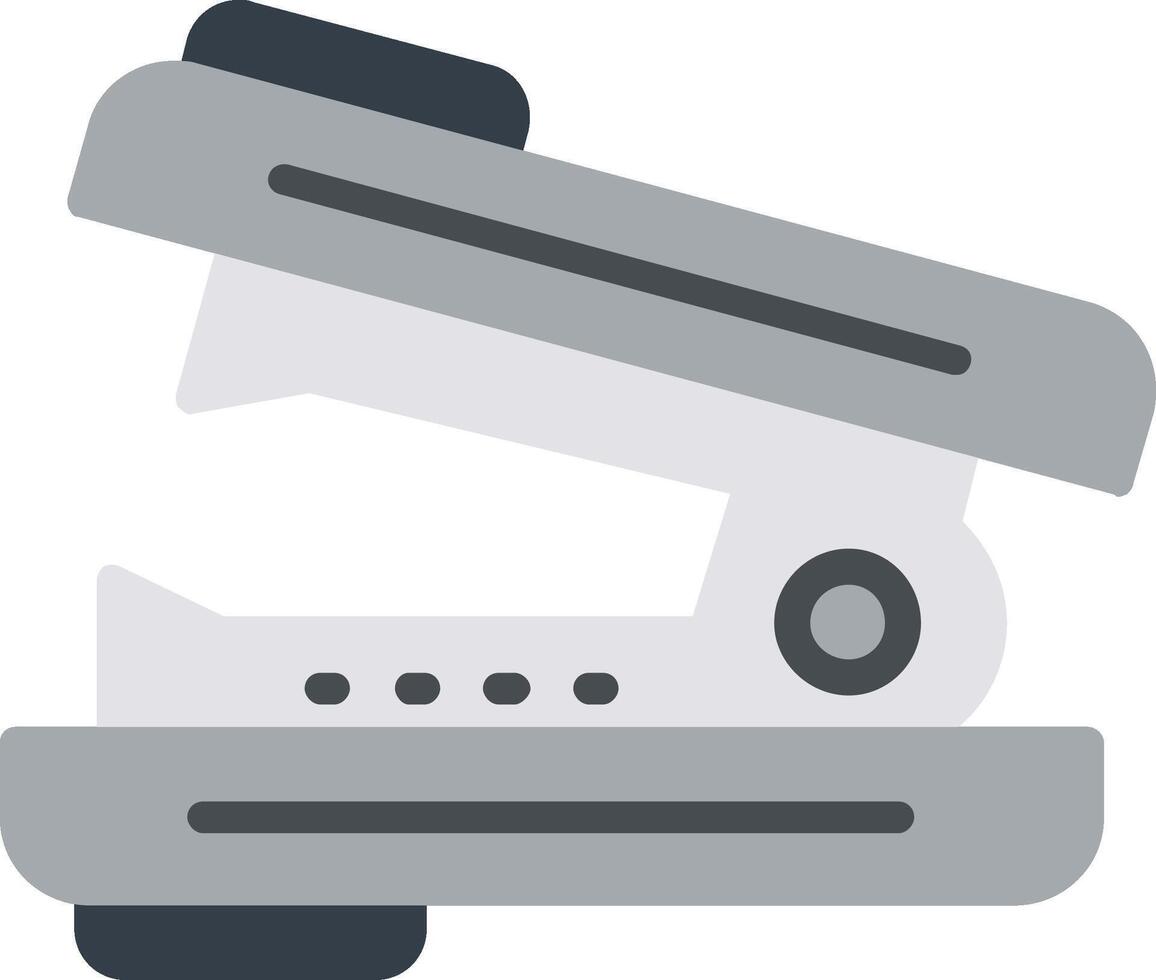 ícone plano de removedor de grampeador vetor
