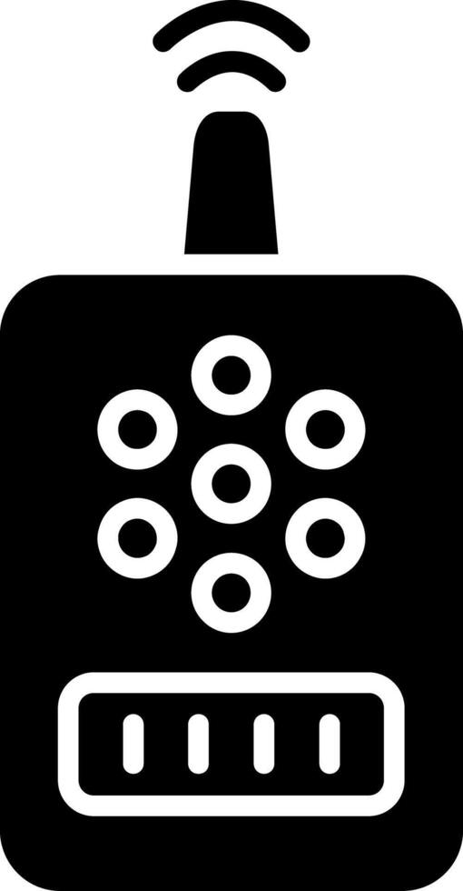 ícone de glifo do dispositivo vetor