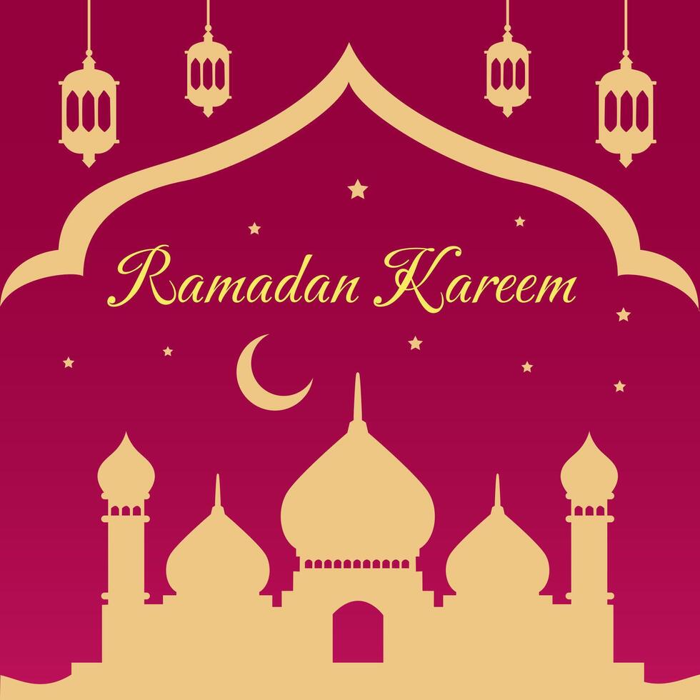 Ramadã tema Projeto ilustração vetor