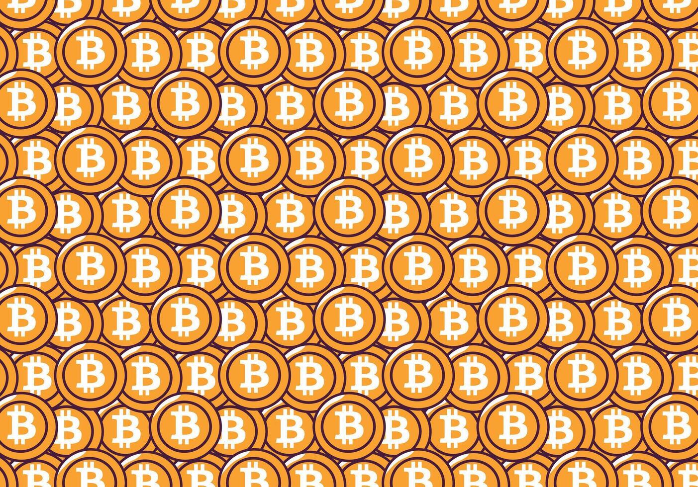 bitcoin padrão, para fundos e texturas vetor