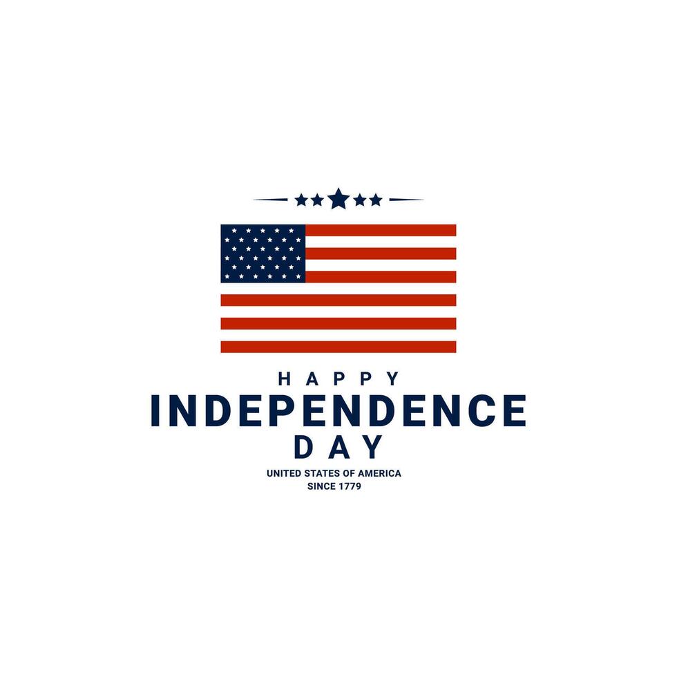 Unidos estados independência dia, 4º do Julho americano liberdade, adequado para fundos, Camisetas, roupas, cartazes, faixas e outras vetor