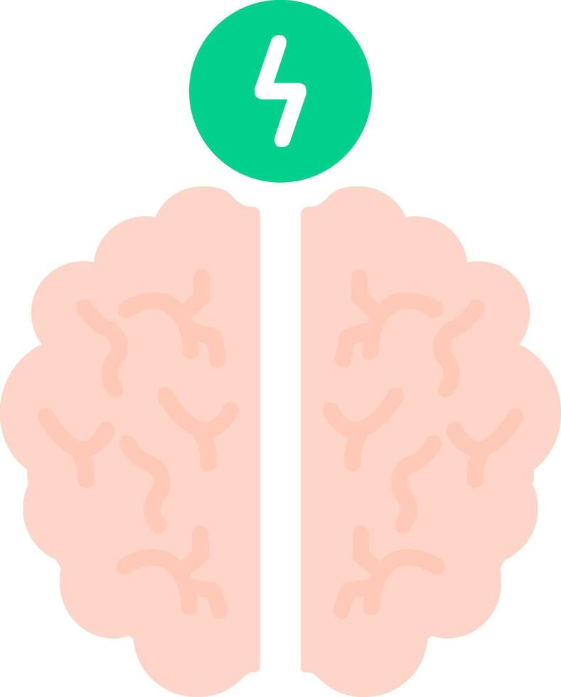 neurocirurgia plano ícone Projeto vetor