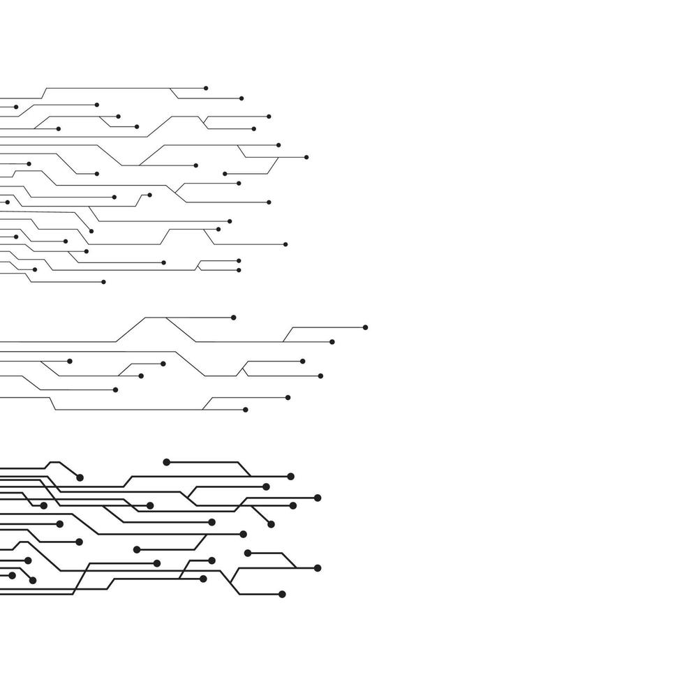 circuito logotipo modelo ilustração vetorial ícone design vetor