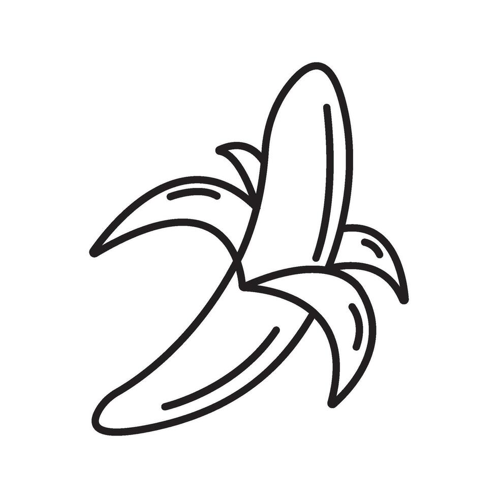 banana ícone símbolo vetor