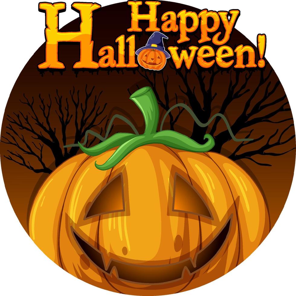 Abóbora de halloween. jack lanterna. decoração para o dia das bruxas.  abóboras engraçadas. fundo, pôster, camiseta
