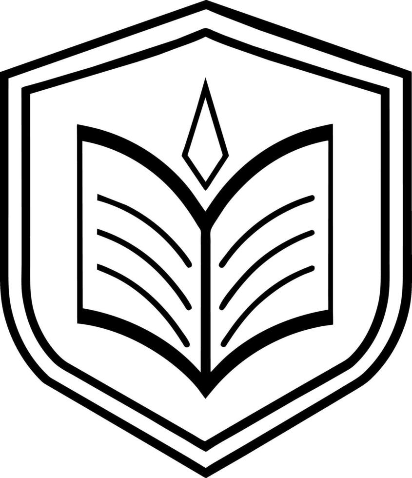 livro logotipo ilustração vetor