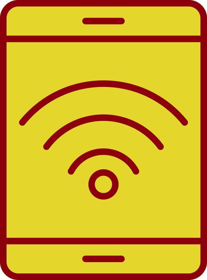 Wi-fi vintage ícone Projeto vetor
