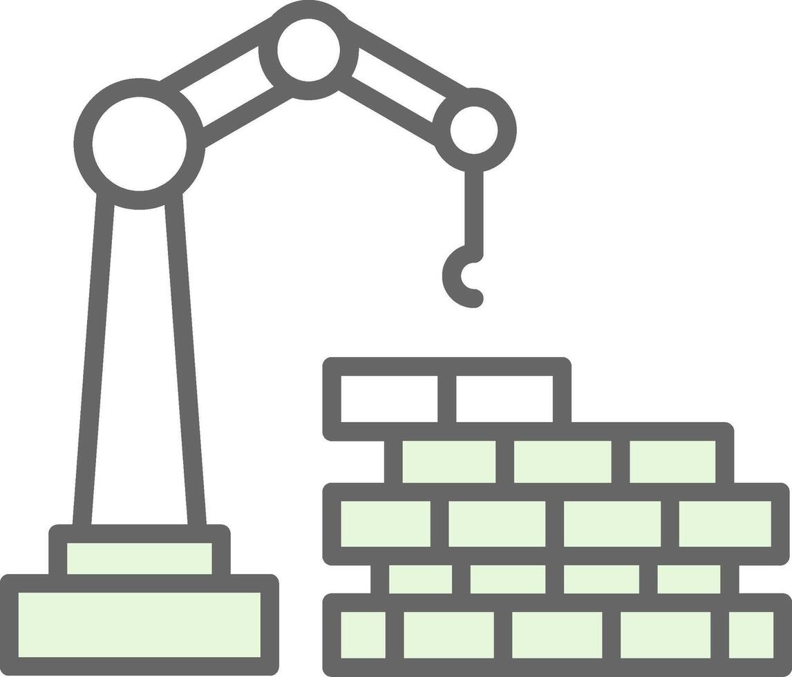 parede construção potra ícone Projeto vetor