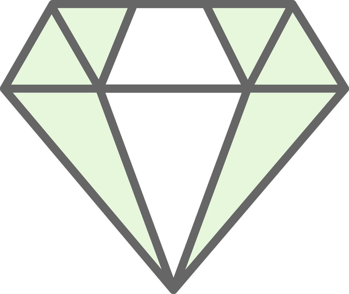 diamante potra ícone Projeto vetor