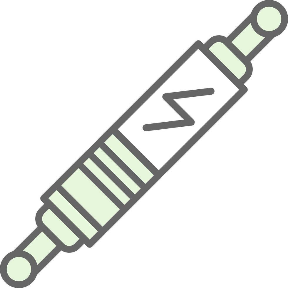 faísca plugue potra ícone Projeto vetor