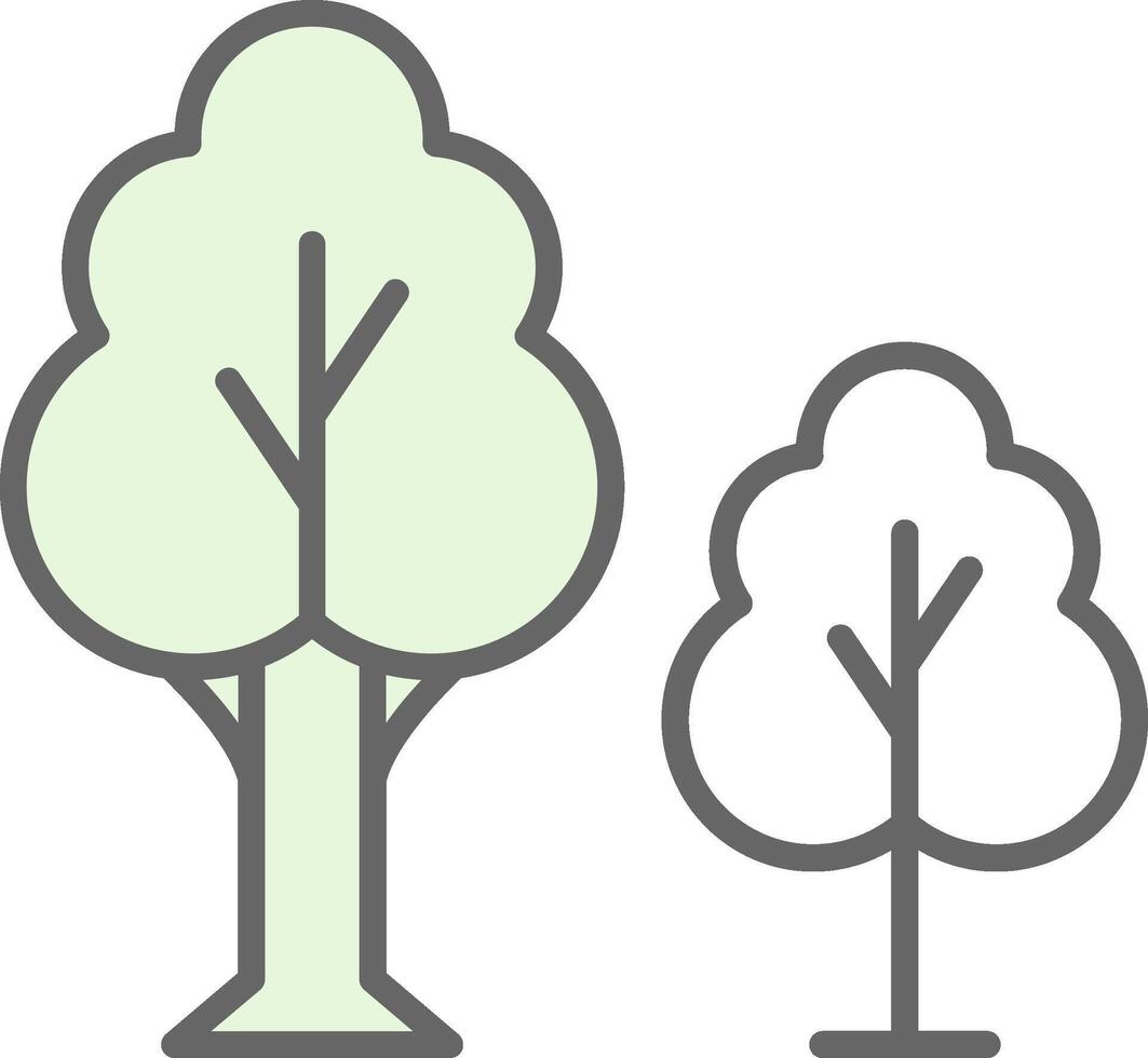 árvores potra ícone Projeto vetor