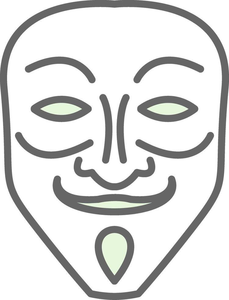 mascarar potra ícone Projeto vetor