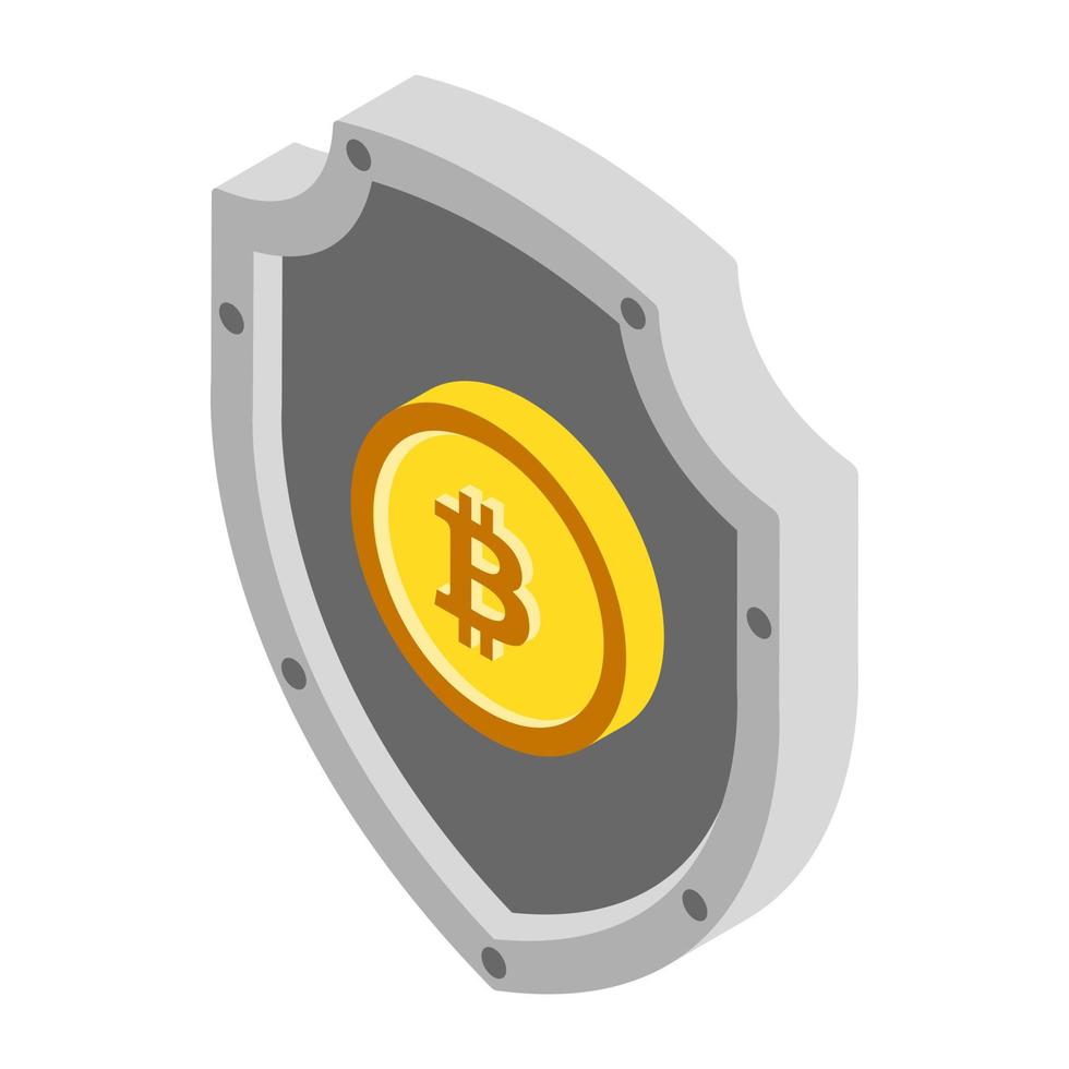 conceitos de segurança bitcoin bitcoin vetor
