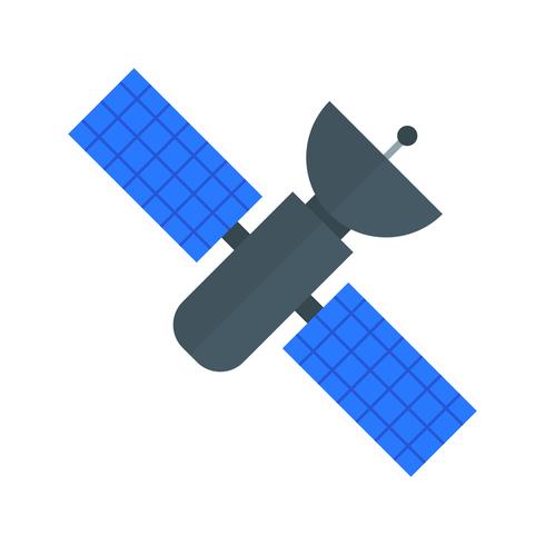 Ícone de vetor de estação espacial