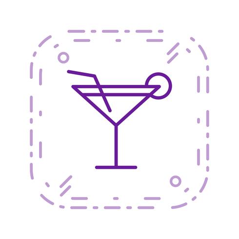 Vector Cocktail ícone