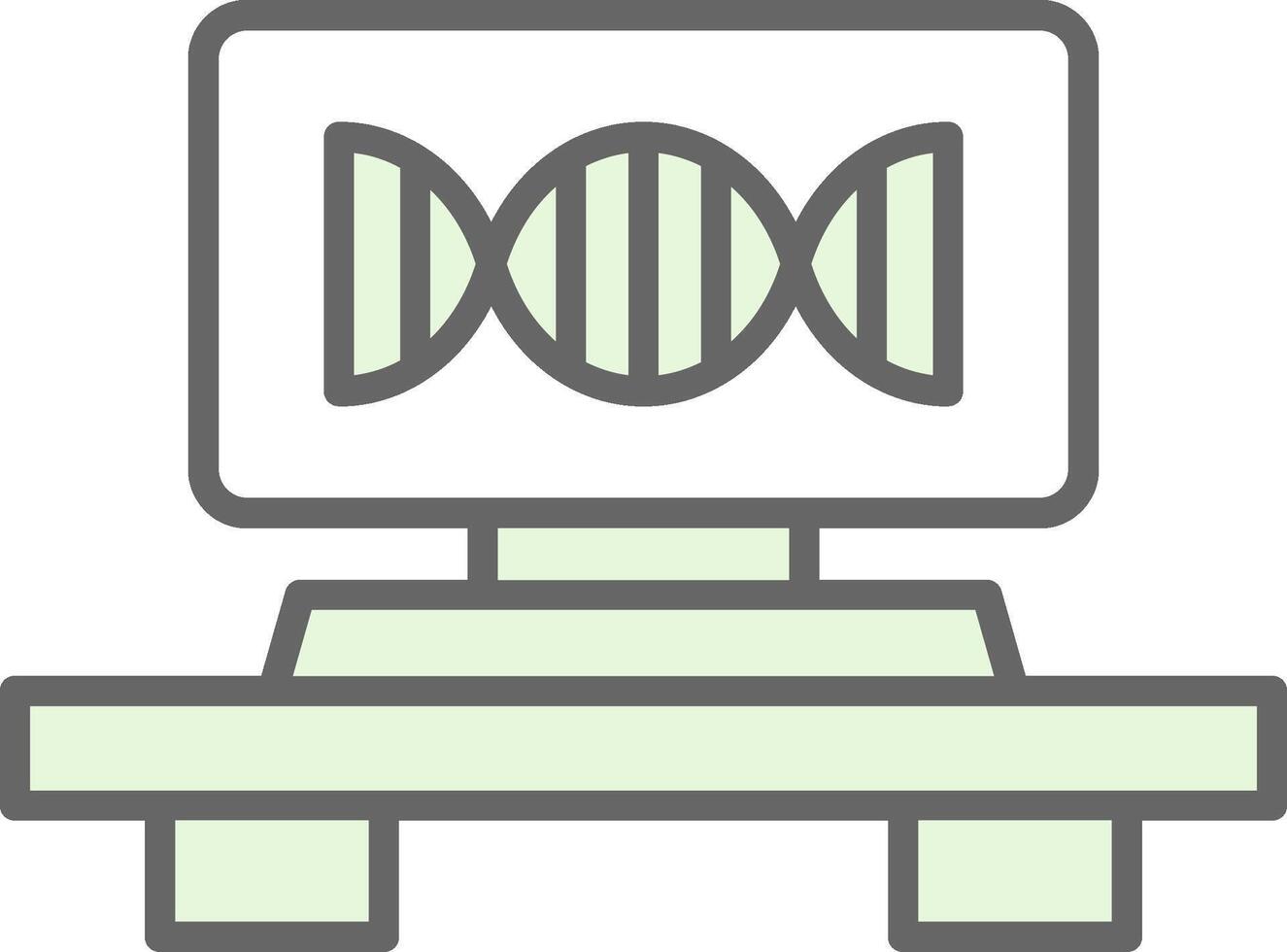 dna vertente potra ícone Projeto vetor