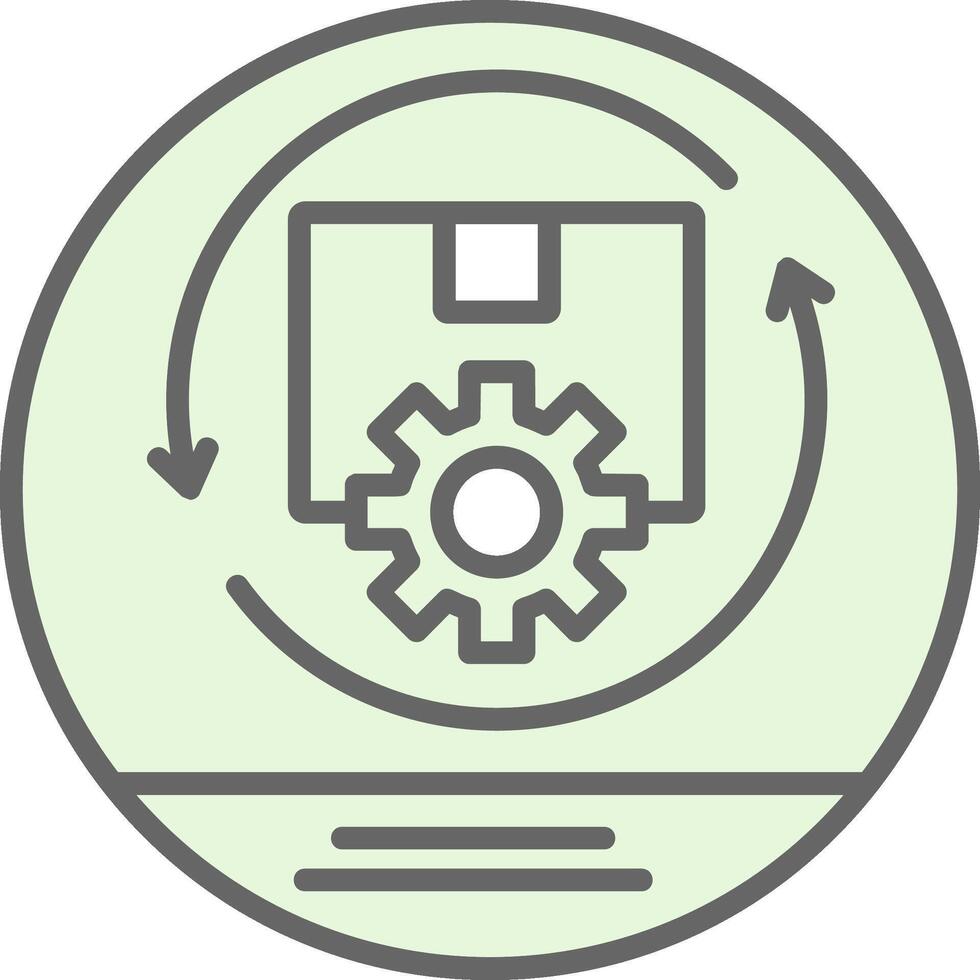 integrado logística potra ícone Projeto vetor