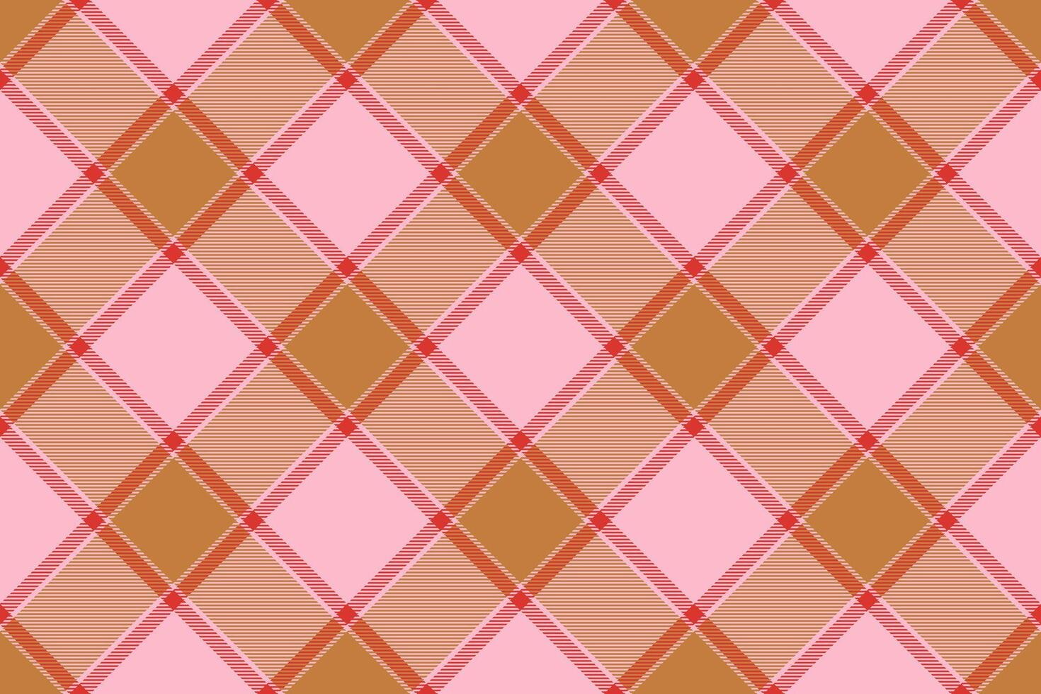 tartan xadrez fundo, diagonal Verifica desatado padronizar. tecido textura para têxtil imprimir, invólucro papel, presente cartão, papel de parede. vetor