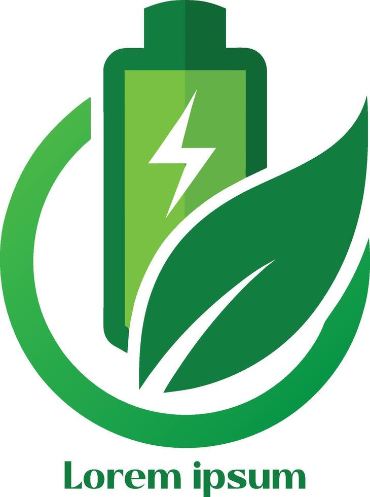 renovável energia Recursos logotipo meio Ambiente amigáveis energia Recursos logotipo eco amigáveis luz logotipo vetor