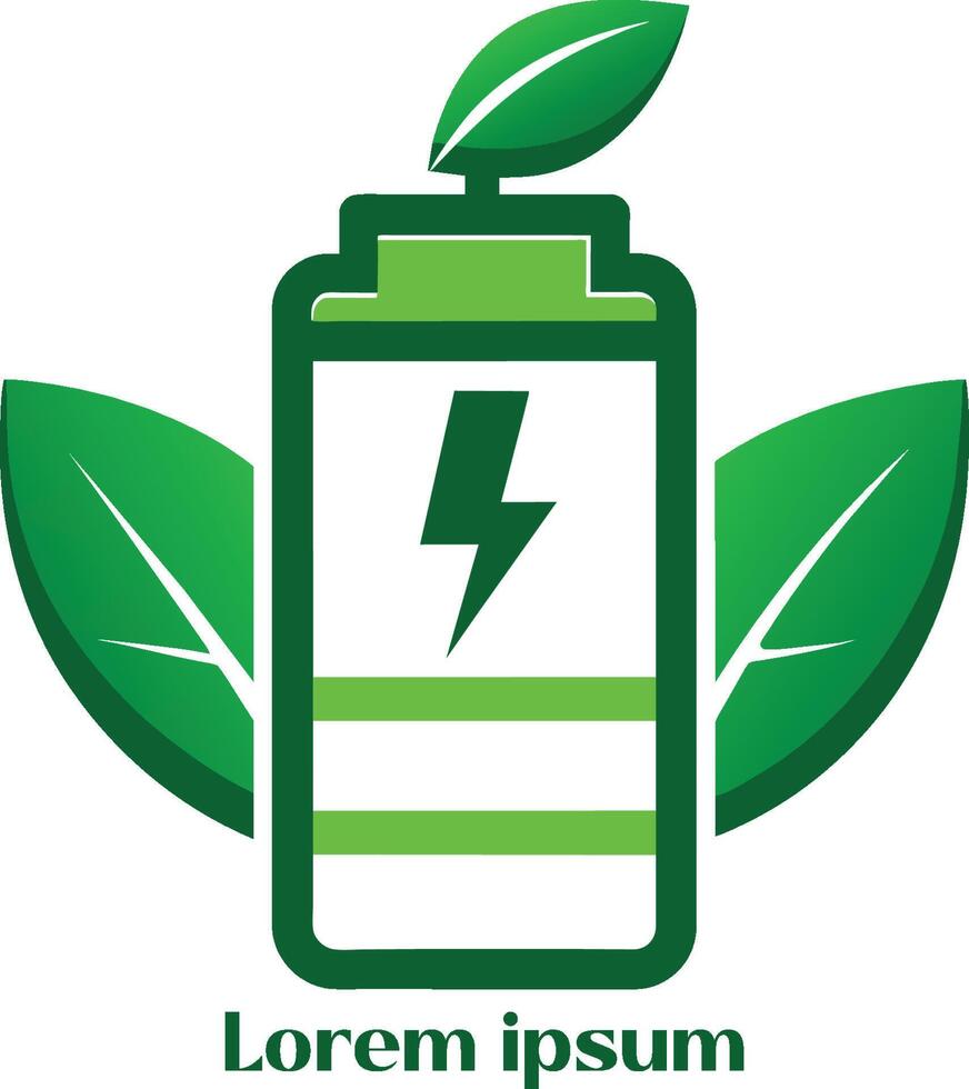 renovável energia Recursos logotipo meio Ambiente amigáveis energia Recursos logotipo eco amigáveis luz logotipo vetor