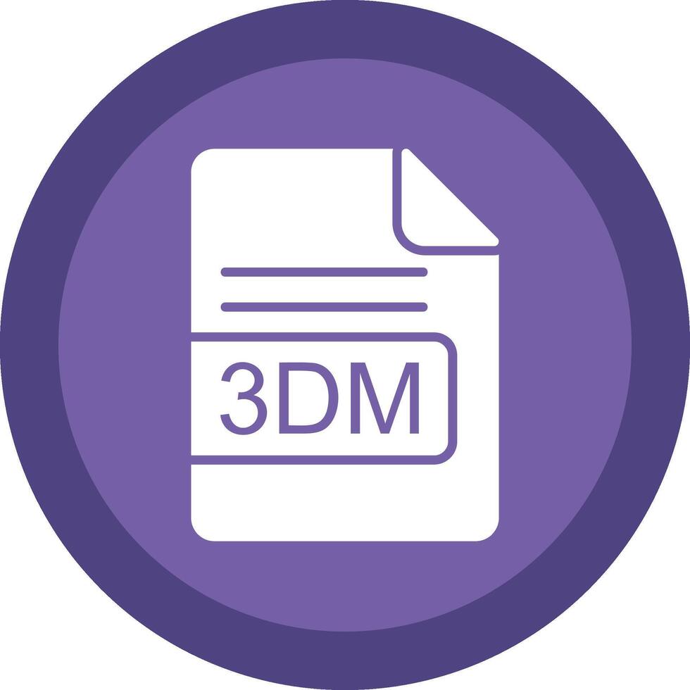 3dm Arquivo formato linha sombra círculo ícone Projeto vetor