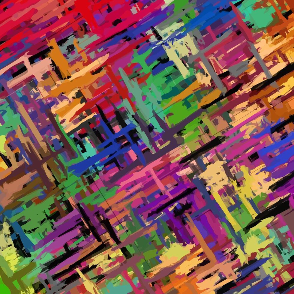 textura de superfície tecida de pano de pintura abstrata vetor