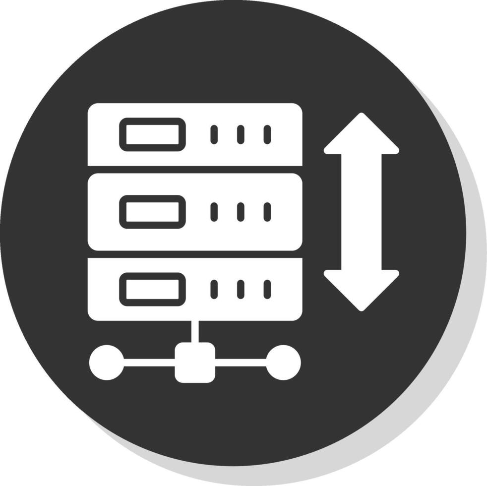 expandir Setas; flechas glifo sombra círculo ícone Projeto vetor