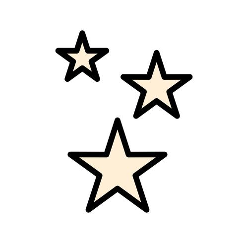 Ícone de vetor de estrelas