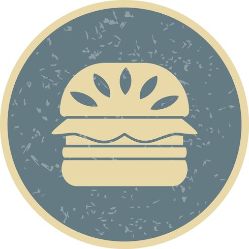 Ícone de hambúrguer de vetor