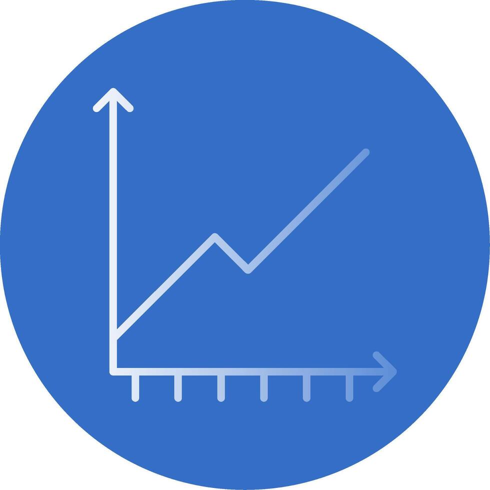 gráfico gradiente linha círculo ícone vetor