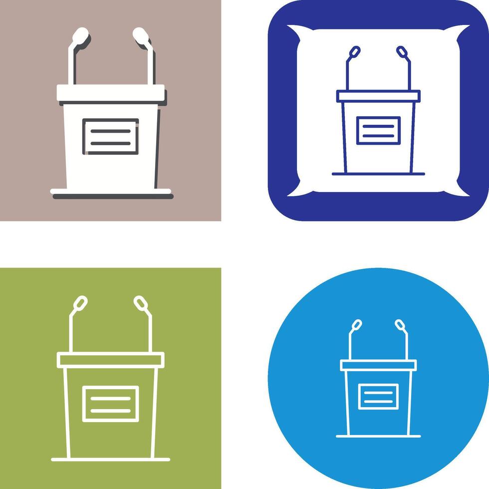 design de ícone de debate vetor