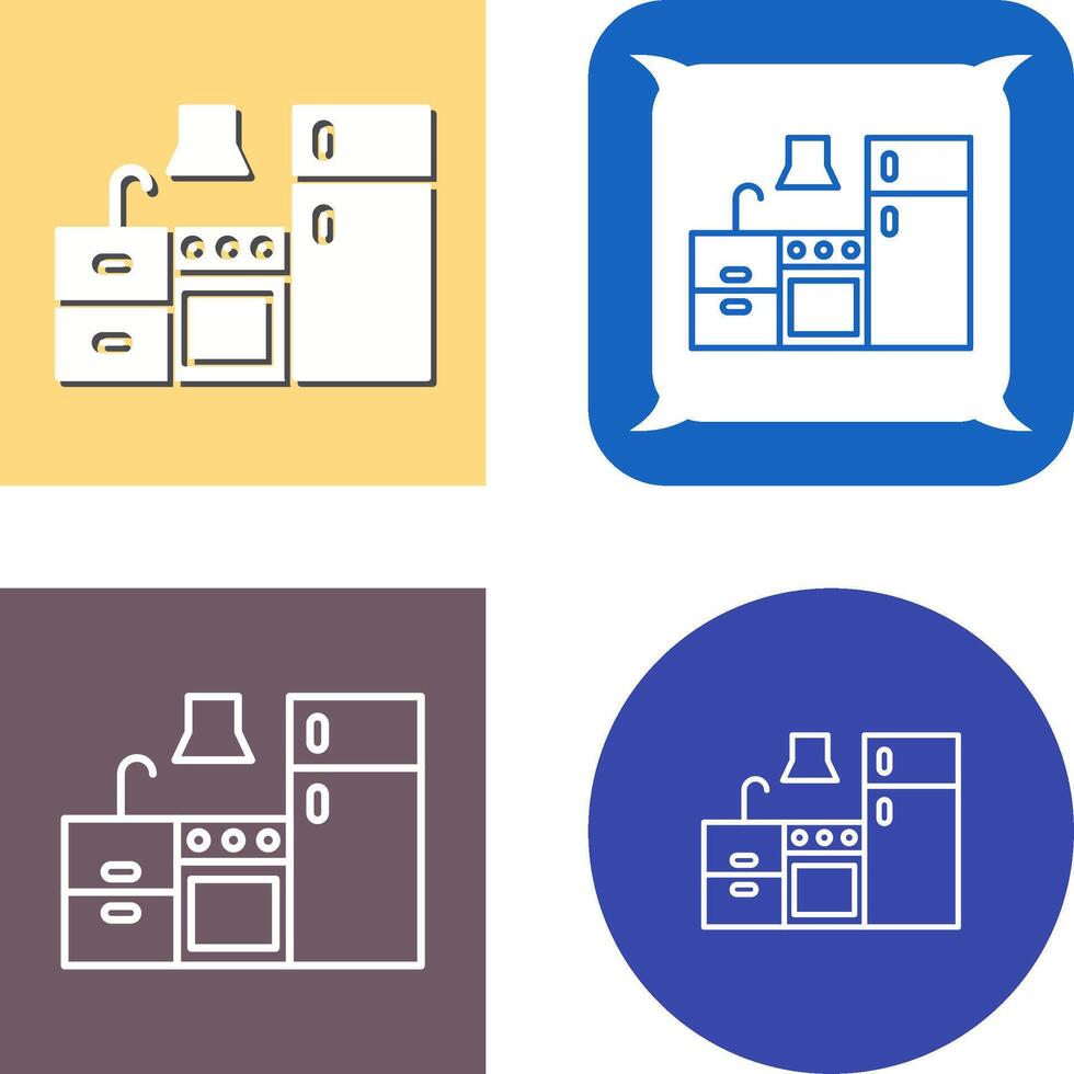 design de ícone de cozinha vetor