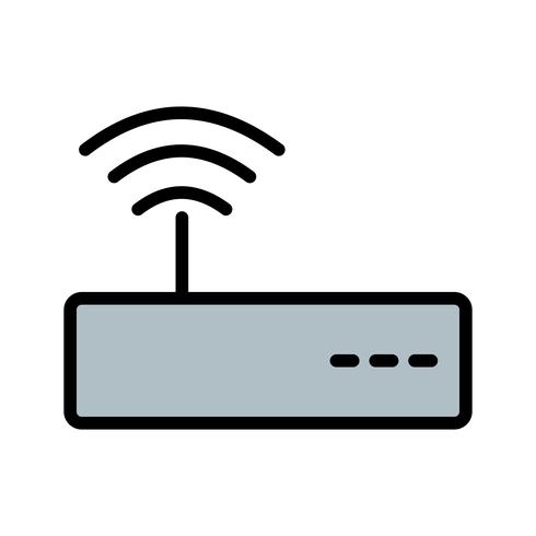 Vector ícone de WiFi