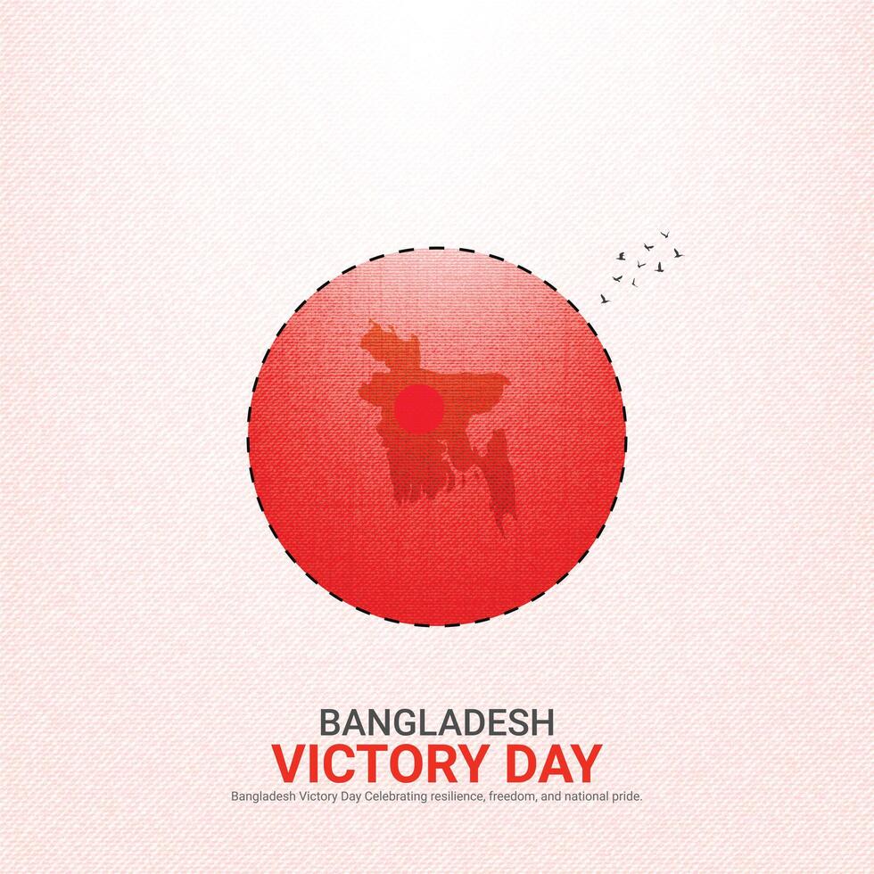 Bangladesh vitória dia. Bangladesh vitória dia criativo Publicidades Projeto dezembro 16. , 3d ilustração. vetor