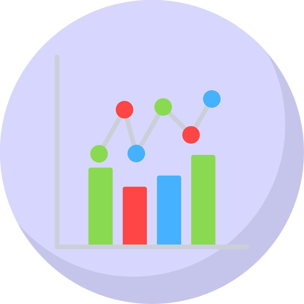 gráficos plano bolha ícone vetor