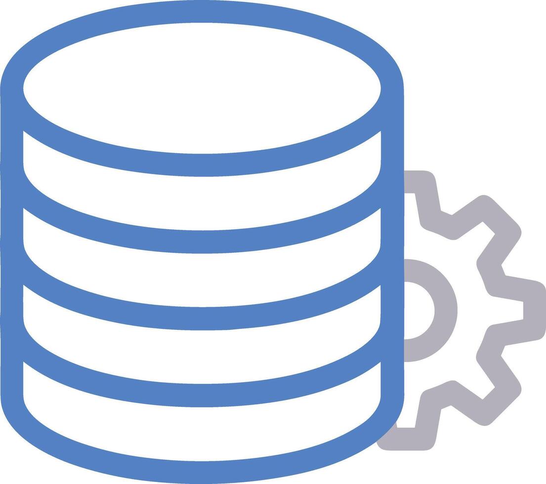 armazenamento dados ícone símbolo imagem para base de dados ilustração vetor
