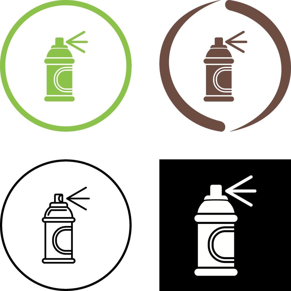 design de ícone de spray vetor