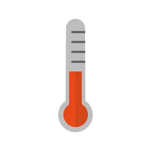 Ícone de vetor de temperatura