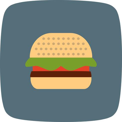 Ícone de hambúrguer de vetor