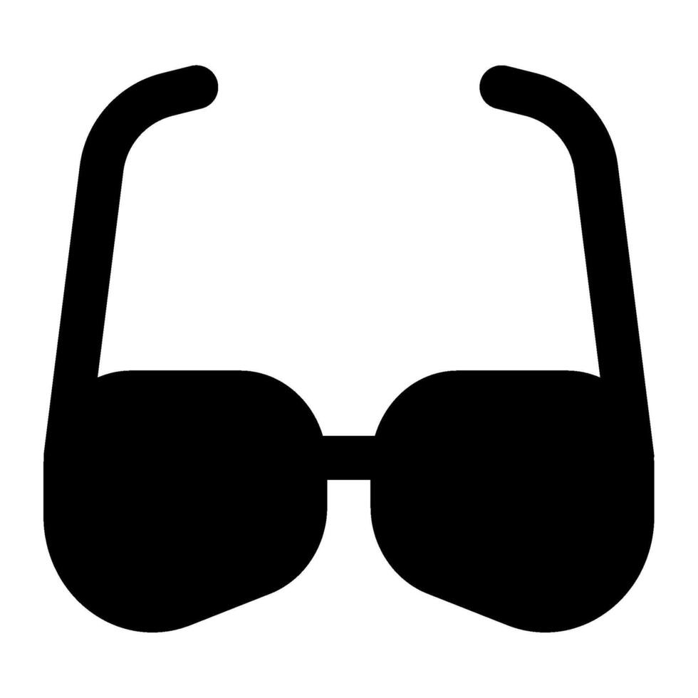 oculos de sol ícone para rede, aplicativo, infográfico vetor