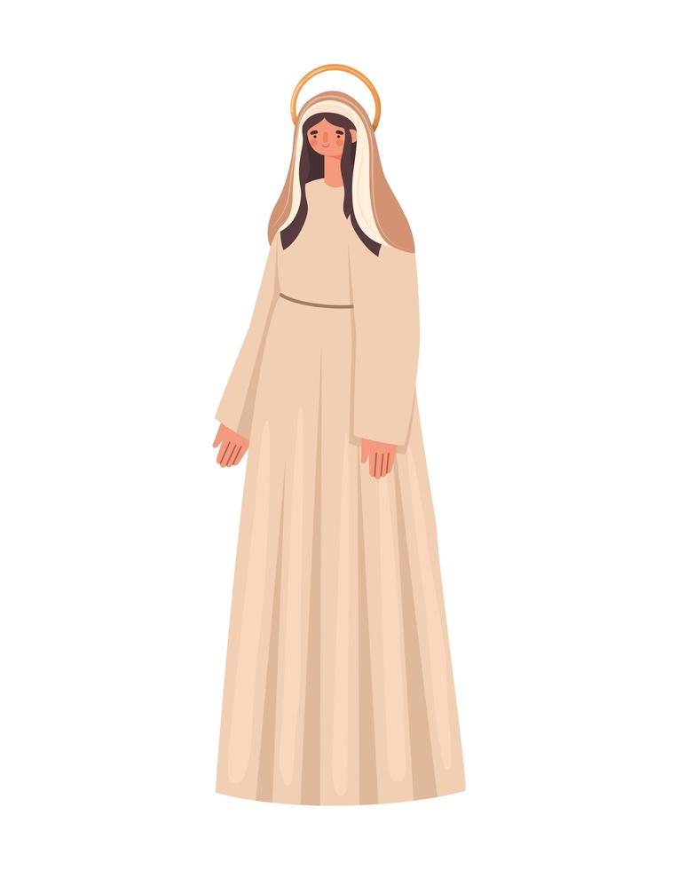 ilustração de santa maria vetor